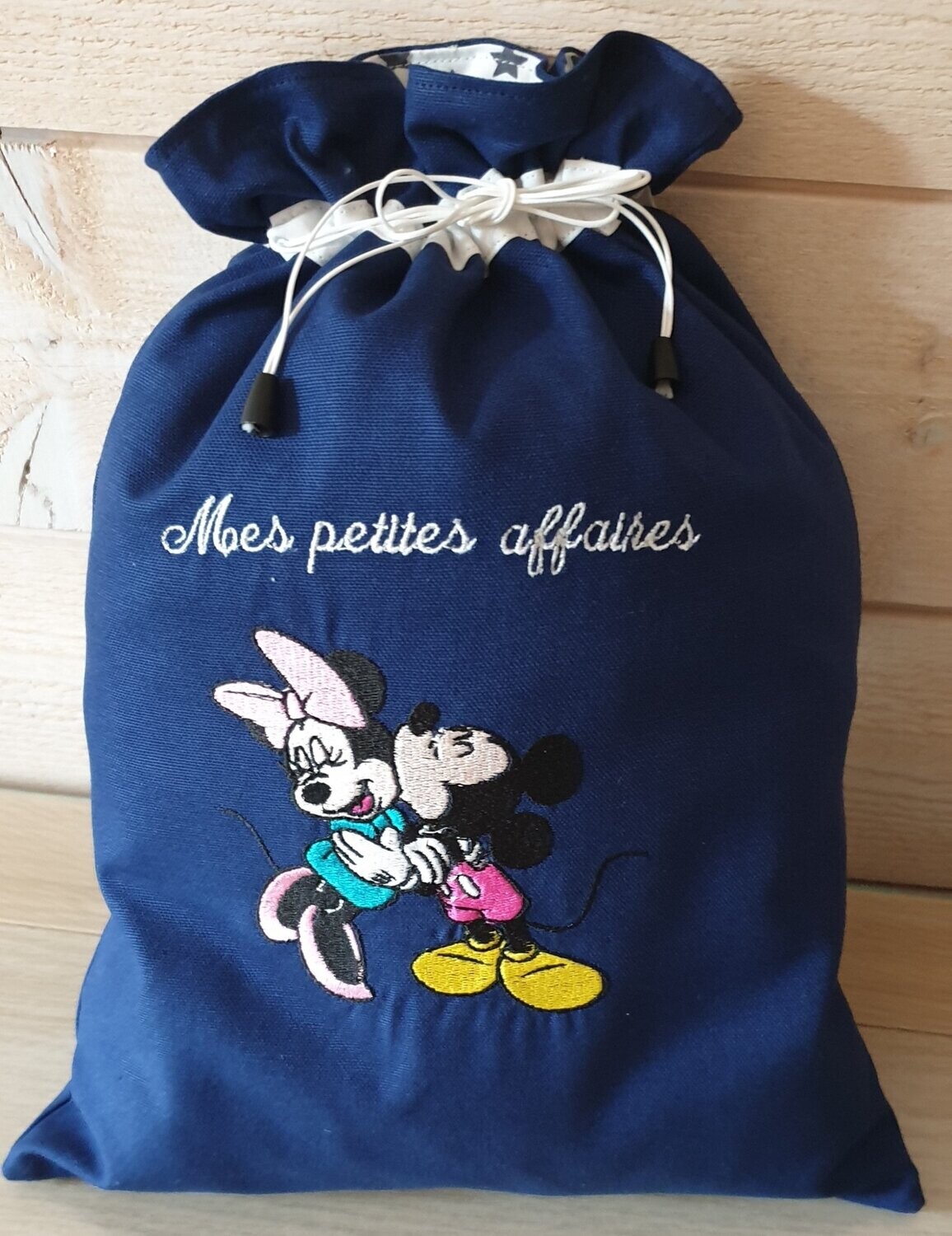 POCHON/SAC A LINGE
 MICKEY MINNIE