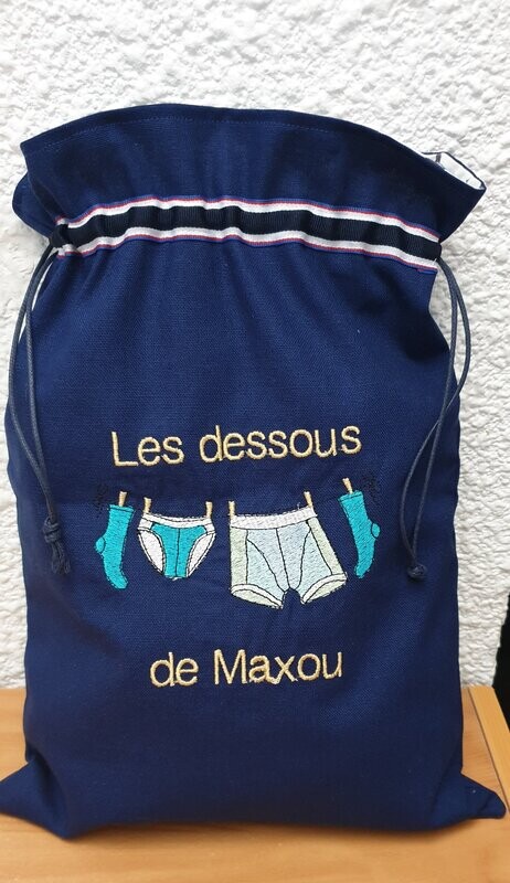 POCHON/SAC A LINGE
LES DESSOUS