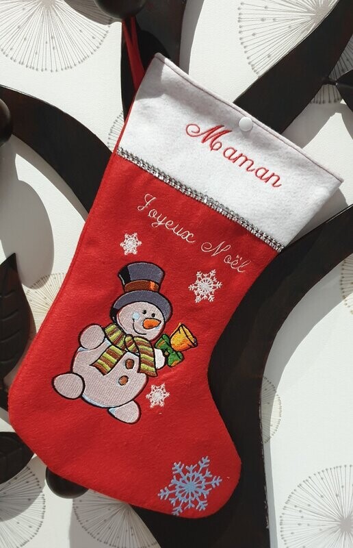 BONHOMME DE NEIGE flocons