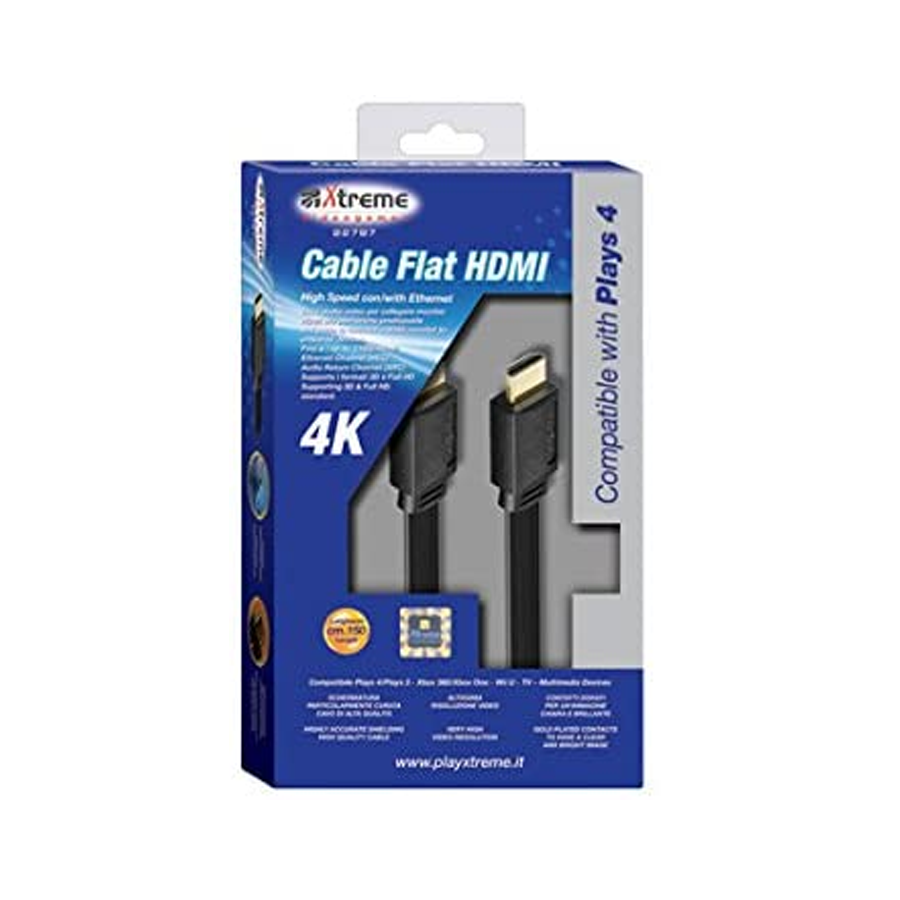 Cable Flat HDMI 4K 150cm