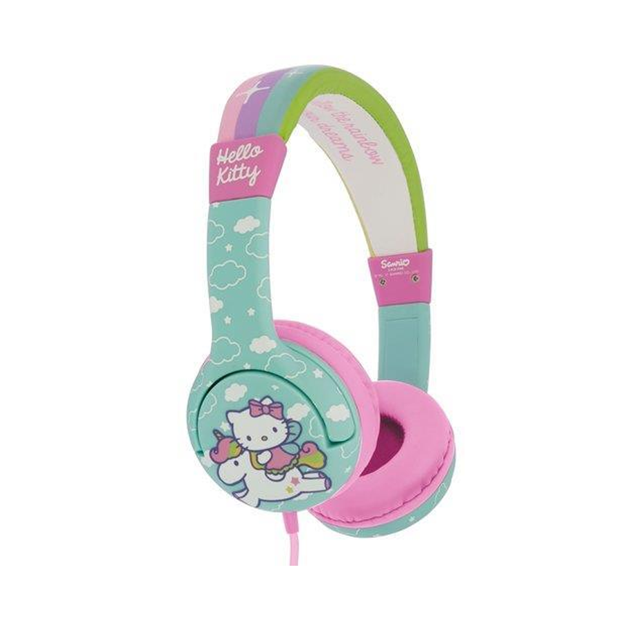 Cuffie Hello Kitty Unicorn  per bambini jack 3.5 mm