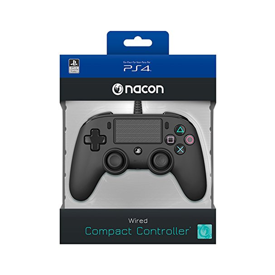 Nacon Pad Ps4 Wired Black