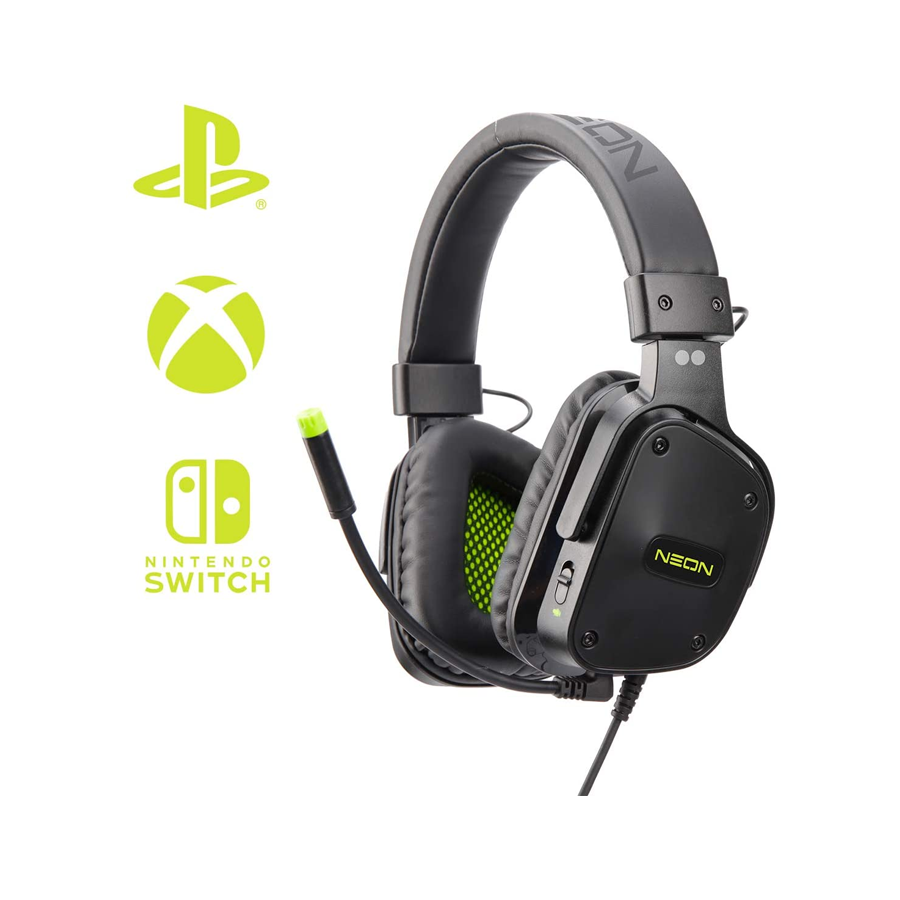 NEON  Gaming Headset Yellow (Ps4/XboxOne/Switch)