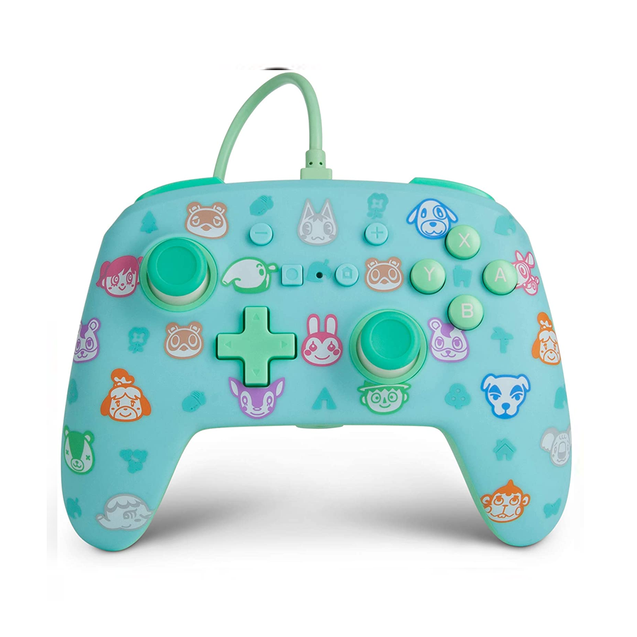Nintendo Switch: Enhanced Wired Controller - Animal Crossing New Horizons