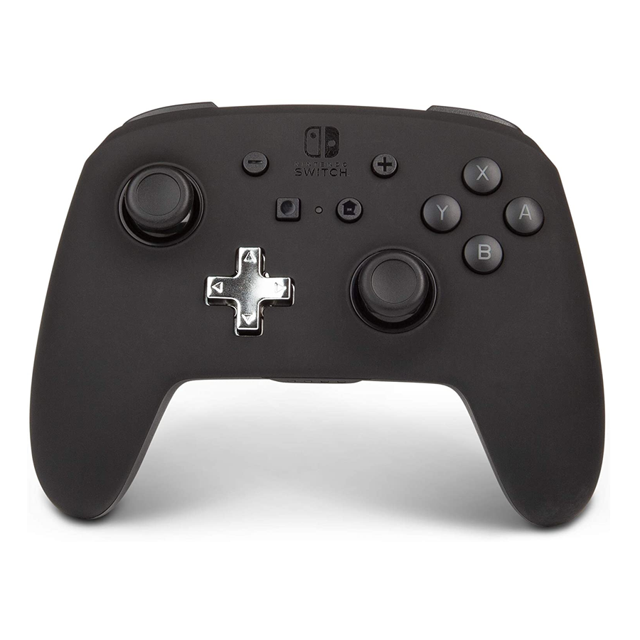 Nintendo Switch:  Enhanced Wireless Controller Black Ricaricabile