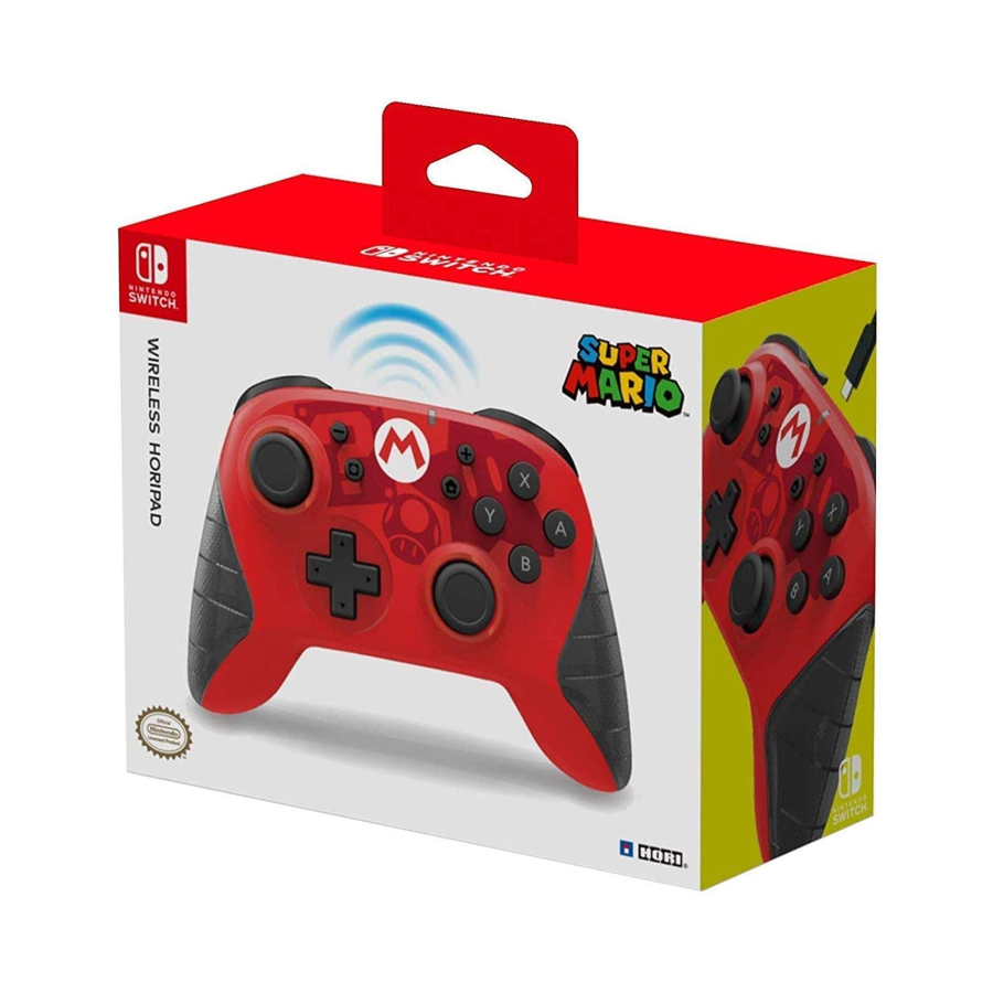 Nintendo Switch Hori Controller Super Mario Horipad Wireless