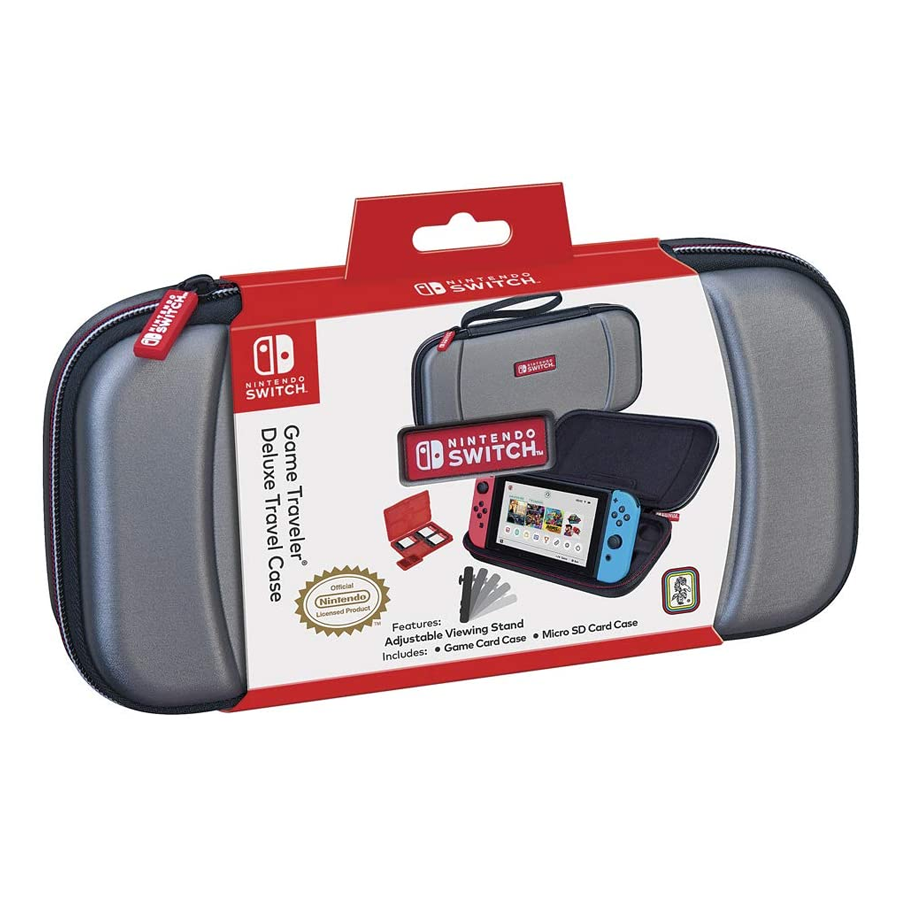 Nintendo Switch Lite  Game Traveler Deluxe Case Grigia