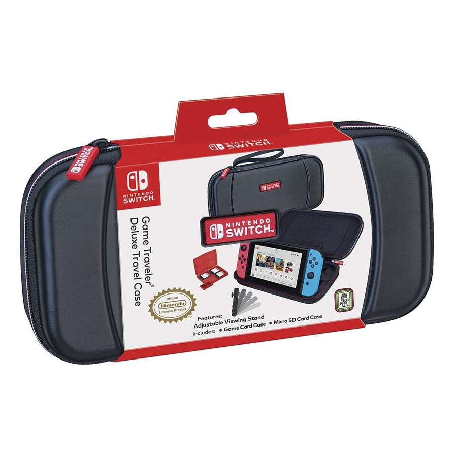 Nintendo Switch Lite  Game Traveler Deluxe Case Nera