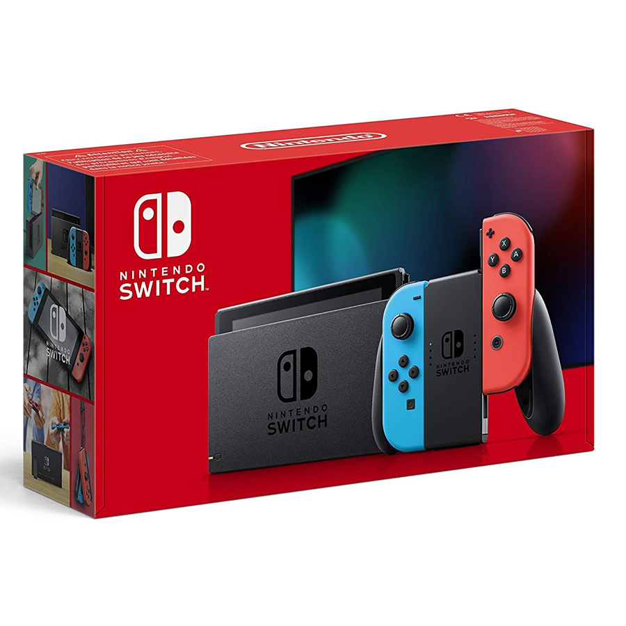 Nintendo Switch  con Joy-Con rosso neon/blu neon
