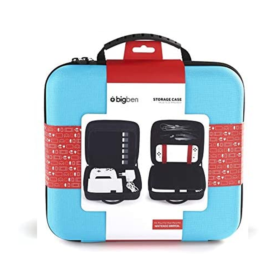 NINTENDO SWITCH  STORAGE CASE  BLUE