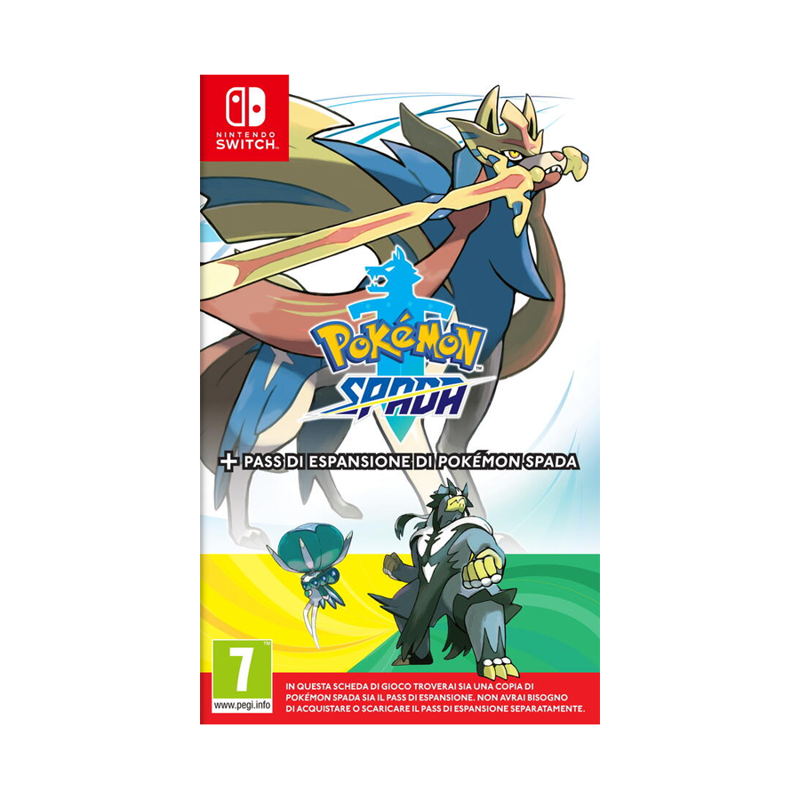 Pokemon Spada + Pass di Espansione