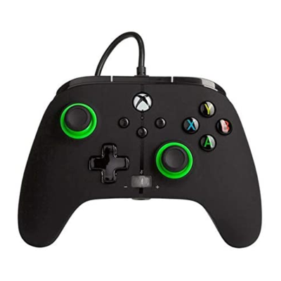 Enhanced Wired Controller Green (Xbox Series e One)