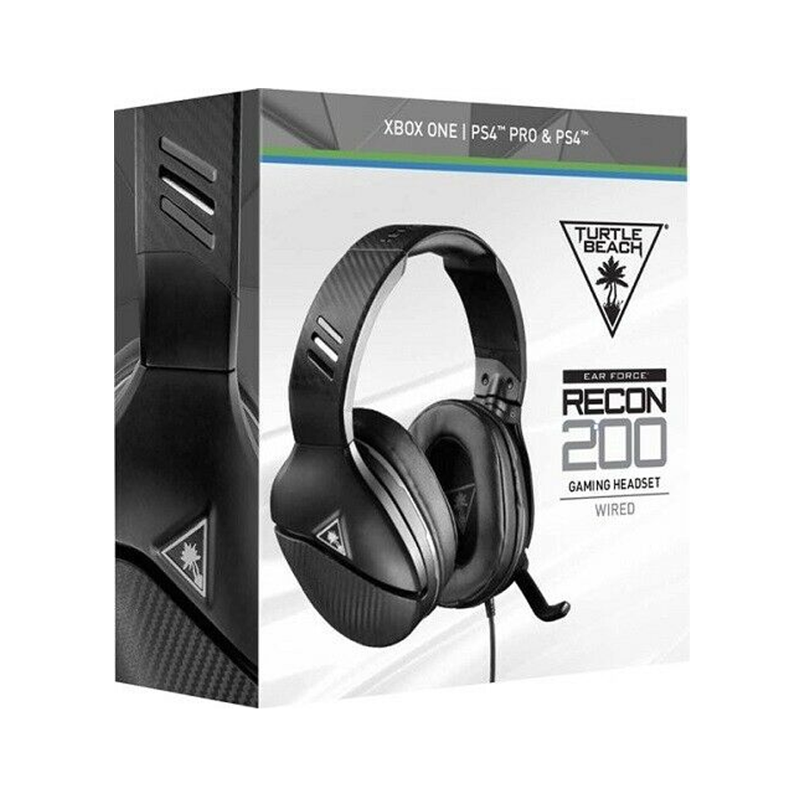Turtle Beach Ear Force Recon 200 Black (Cuffia con microfono per PS4/XBOX ONE)