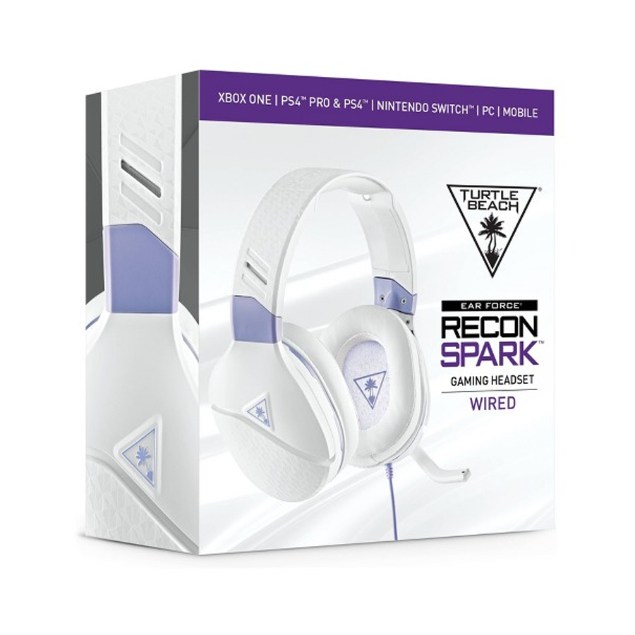 Turtle Beach Ear Force  Recon Spark white (wired for Ps4,XboxOne,Switch,Pc,Mobile)