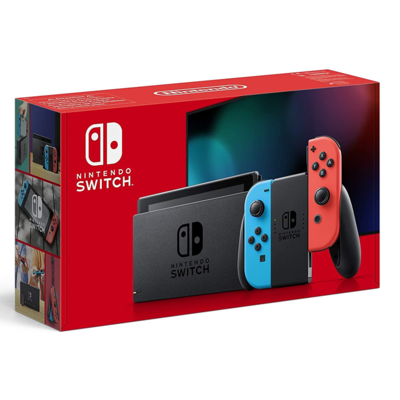 Nintendo Switch  con Joy-Con rosso neon/blu neon