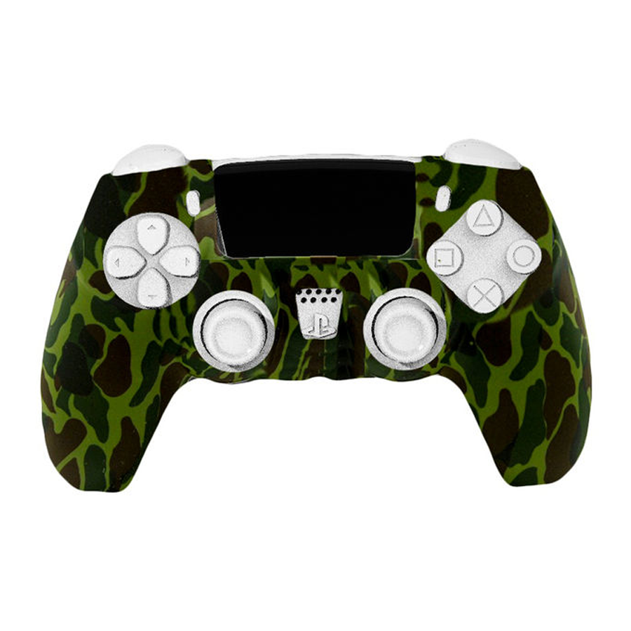 Proteggi Pad Ps5 - Silicon Grip: Camu