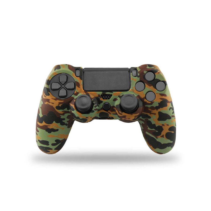 Proteggi Pad Ps4  Silicon Grip  Brown Camouflage
