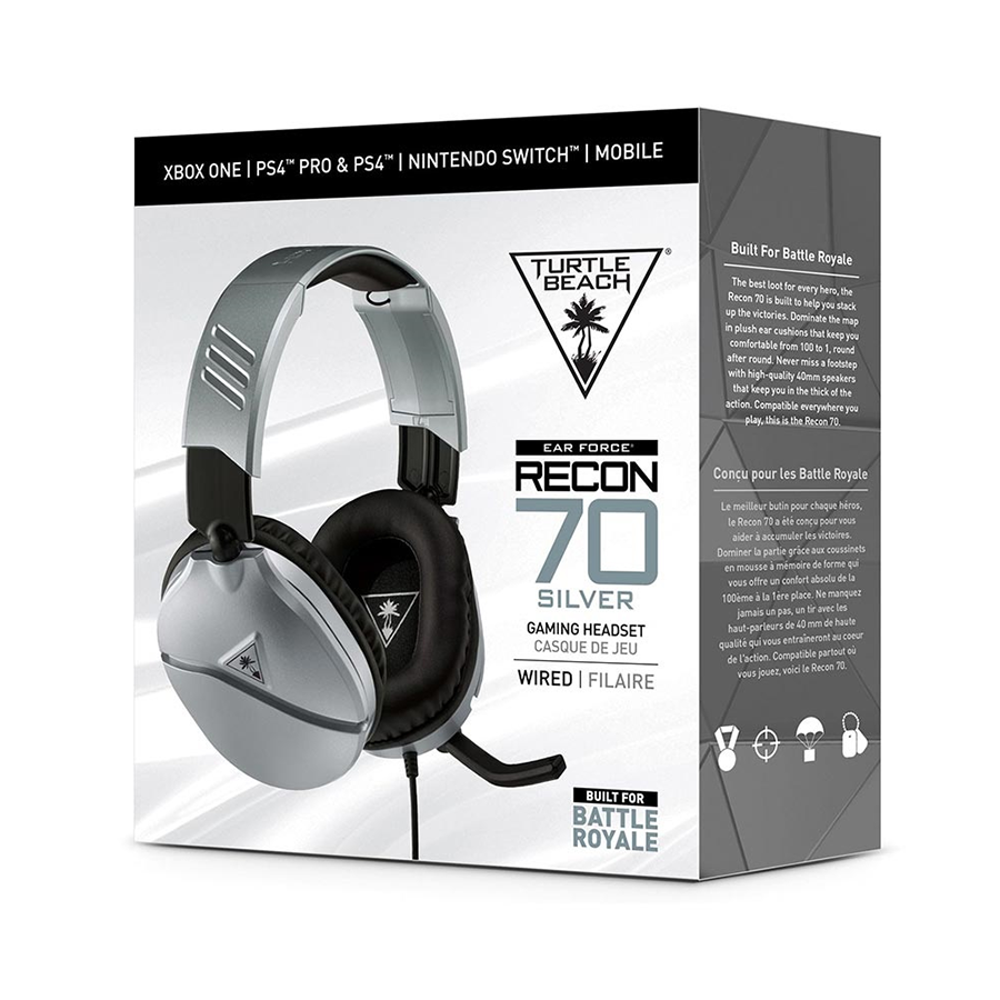 Turtle Beach   Ear Force Recon 70P Silver
