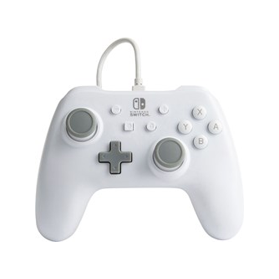 Nintendo Switch: Wired Controller White Matte
