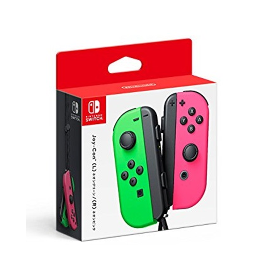 Nintendo Switch Joy-Con Pair Verde Neon e Rosa Neon