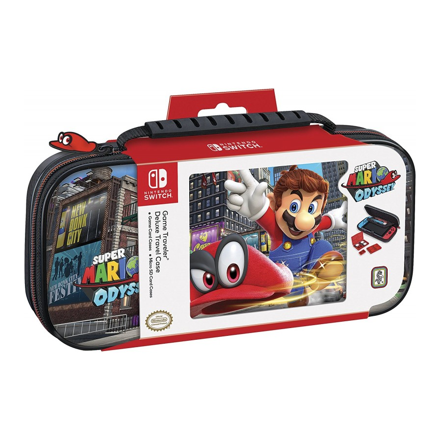 Switch Game Traveler Deluxe Case Super Mario Odyssey
