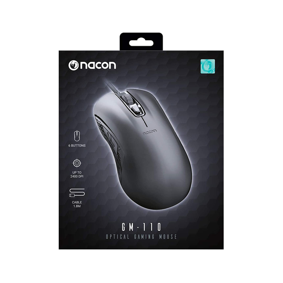 Nacon Optical Gaming Mouse GM-110 Nero
