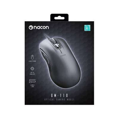 Nacon Optical Gaming Mouse GM-110 Nero