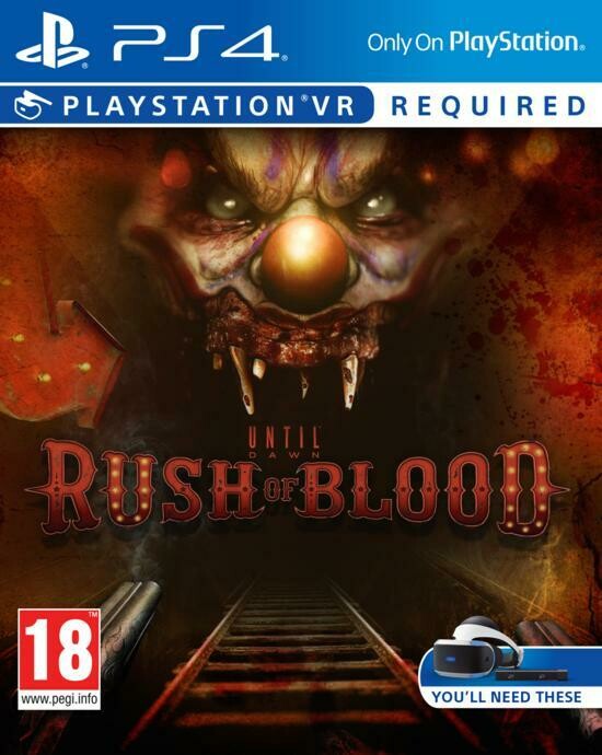 UNTIL DAWN RUSH FOR BLOOD VR