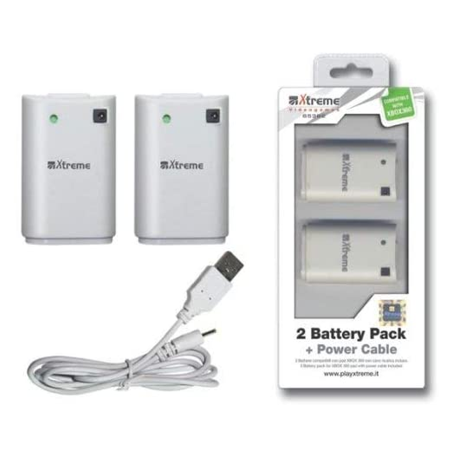 Kit 2 Battery Pack+Power Cable