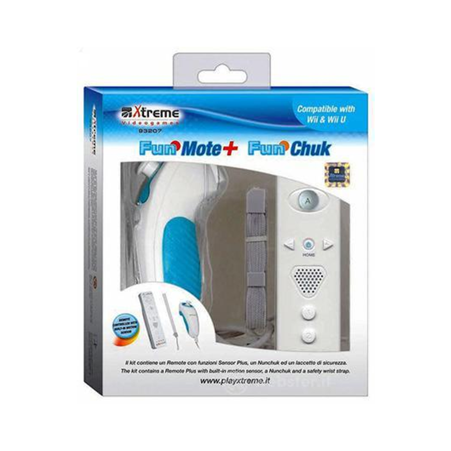 Wii Kit Remote+Nunchuk Wired