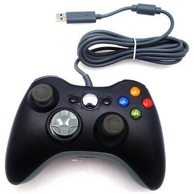 PAD CON CAVO XBOX 360 CONTROLLER compatibile