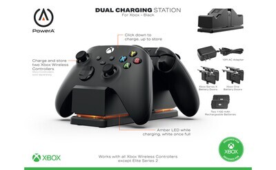 XBOX SERIES DUAL CHARGING STATION + 2 BATTERY