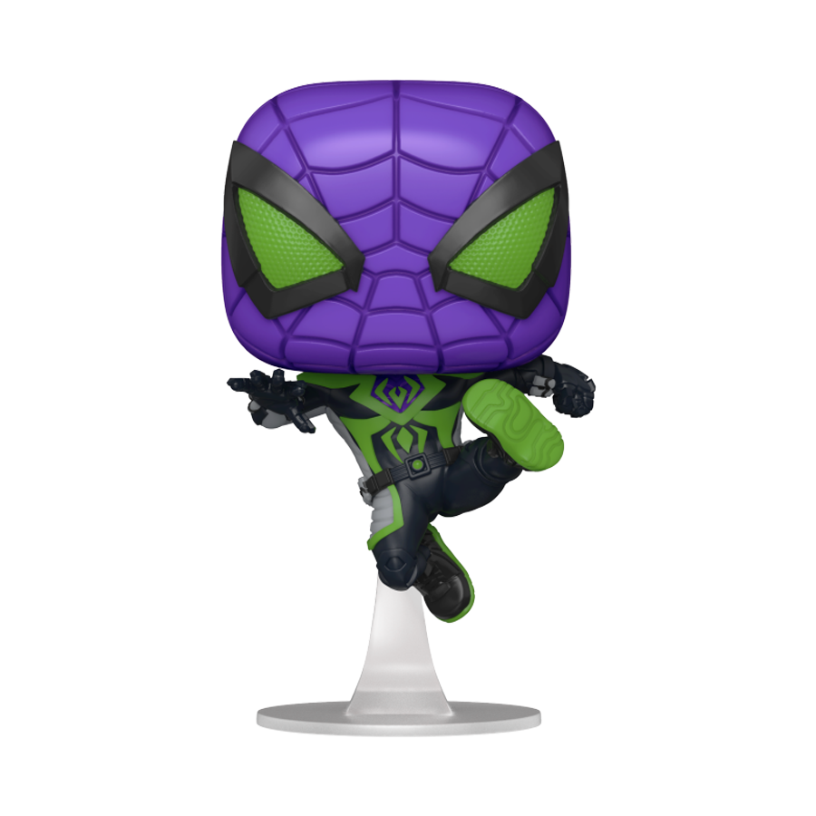 Pop! Marvel&#39;s Spider-Man: Miles Morales - Miles Morales (Purple Reign Suit) Metallic