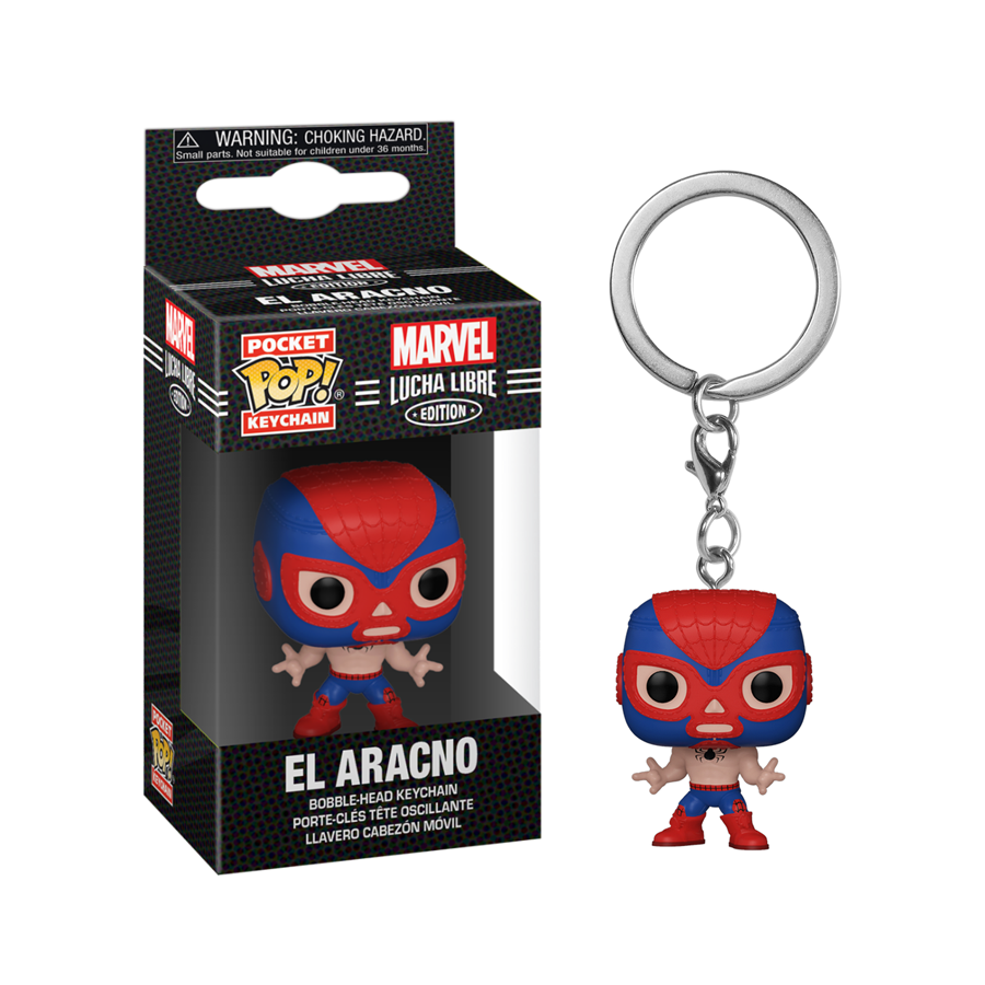 Pocket Pop! Marvel: Lucha Libre Edition - El Aracno Portachiavi