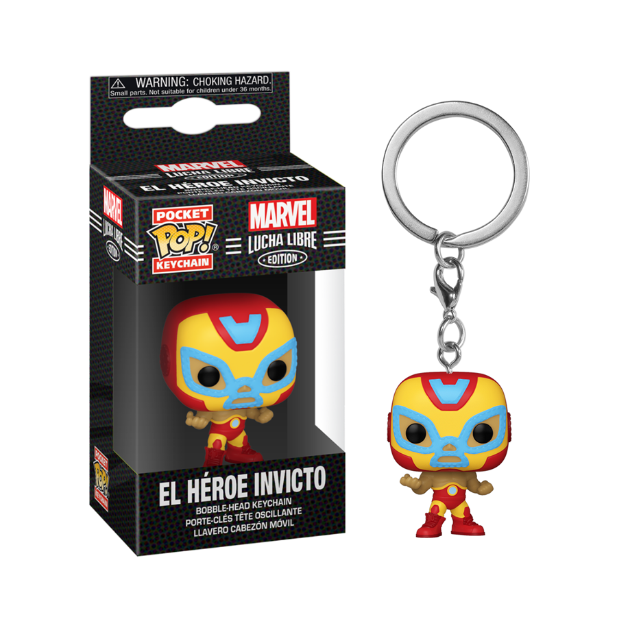 Pocket Pop! Marvel: Lucha Libre Edition - El Heroe Invicto Portachiavi