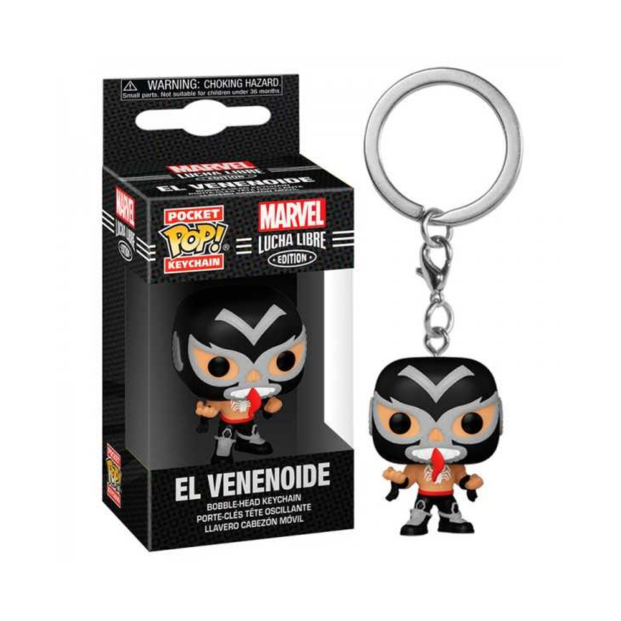 Pocket Pop! Marvel: Lucha Libre Edition - El Venenoide Portachiavi