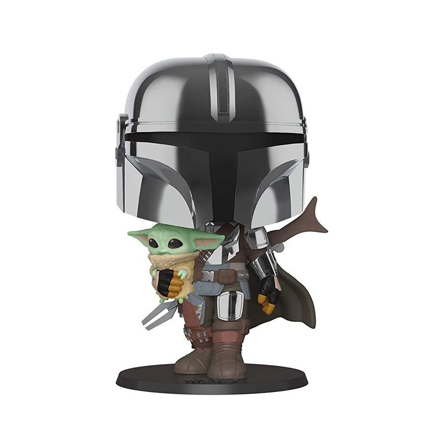 Star Wars - The Mandalorian - Mandalorian w/child 25 cm