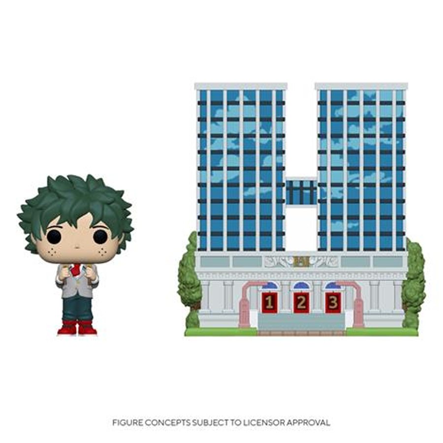 My Hero Academia - Pop Town Vinyl Figure U.A. High School W/ Deku In Uniform