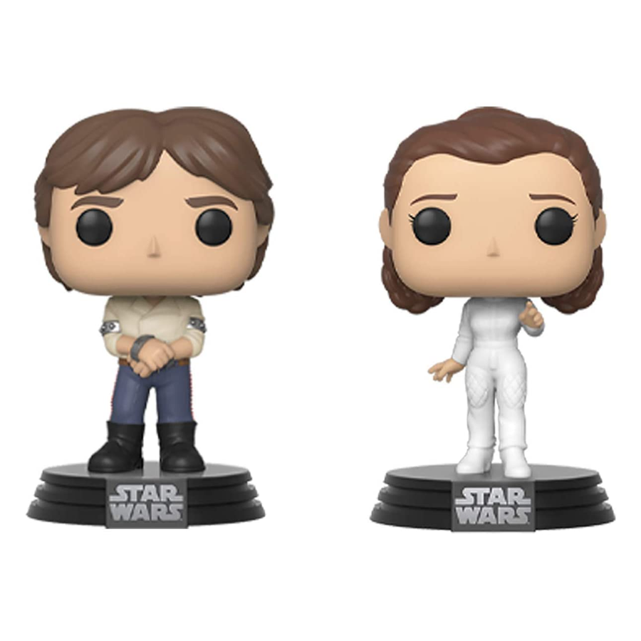 Star Wars: Empire Strikes Back - 2 Pack Han &amp; Leia 9Cm