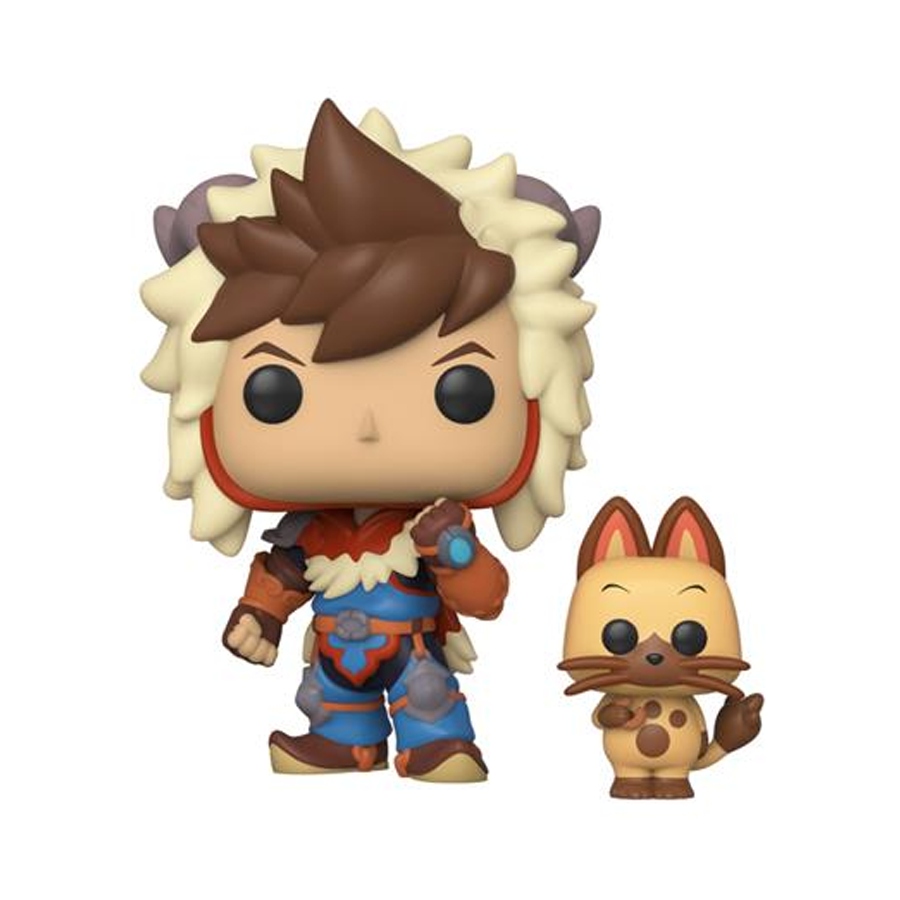Monster Hunter - Pop &amp; Buddy Funko Vinyl Figure 797 Lute W/ Navirou 9Cm