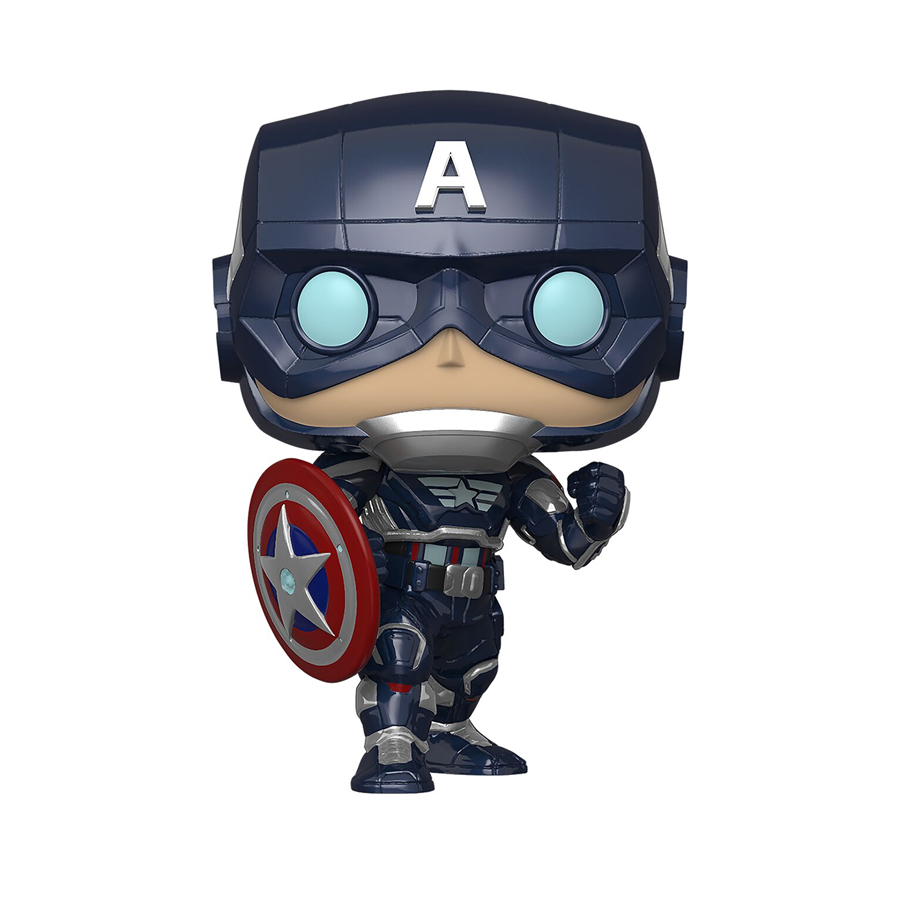 Marvel: Avengers 2020 Game - 627 Captain America (Stark Tech Suit) 9Cm