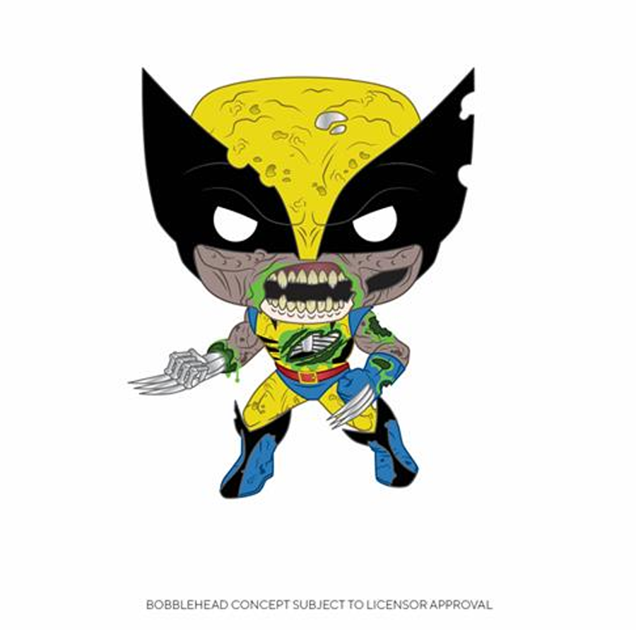 Marvel: Zombies - Wolverine 9Cm
