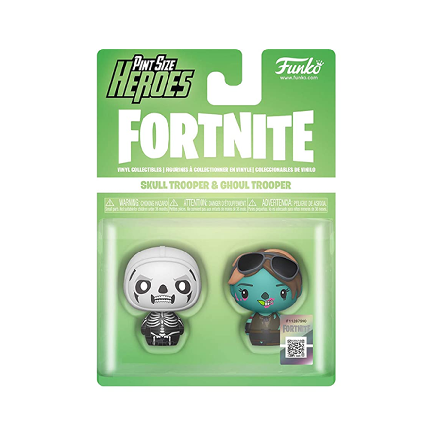 Fortnite Pint Size Heroes 2 Pack  Skull Trooper &amp; Ghoul Trooper