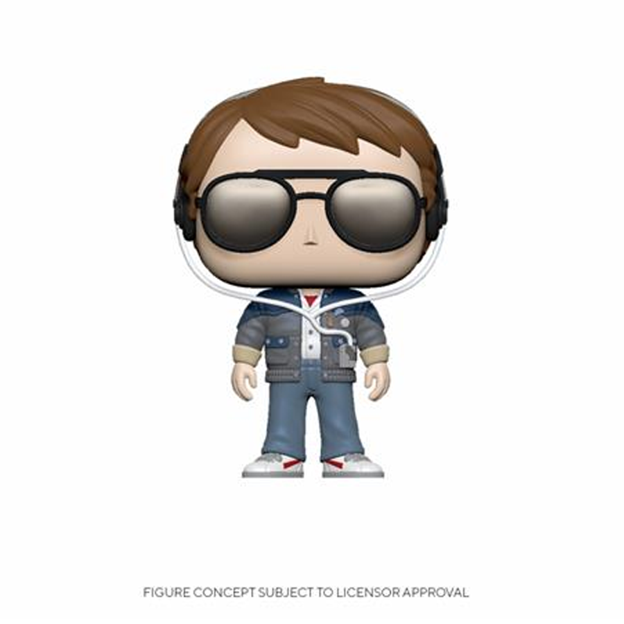Back To The Future - Marty W/ Glasses 9Cm