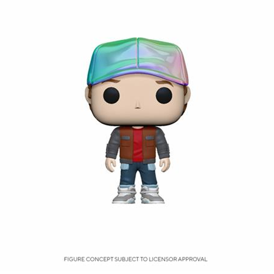 Back To The Future - Marty In Future Outfit 9Cm