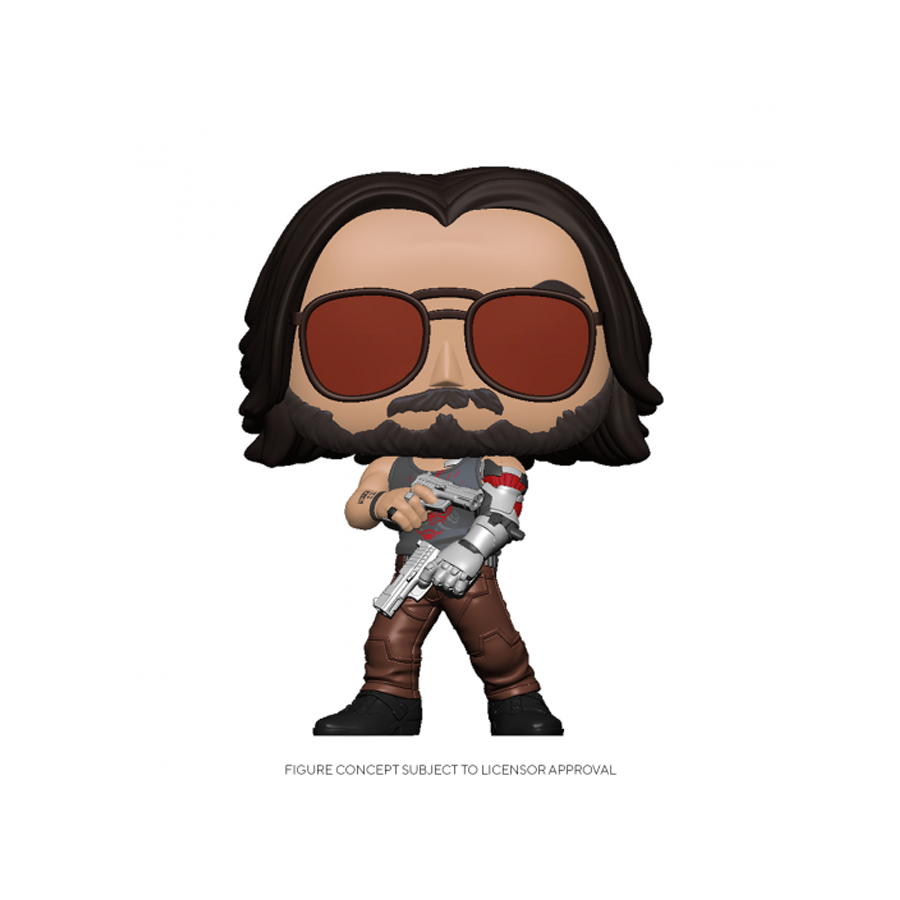 Cyberpunk 2077 - Johnny Silverhand With Guns 9Cm