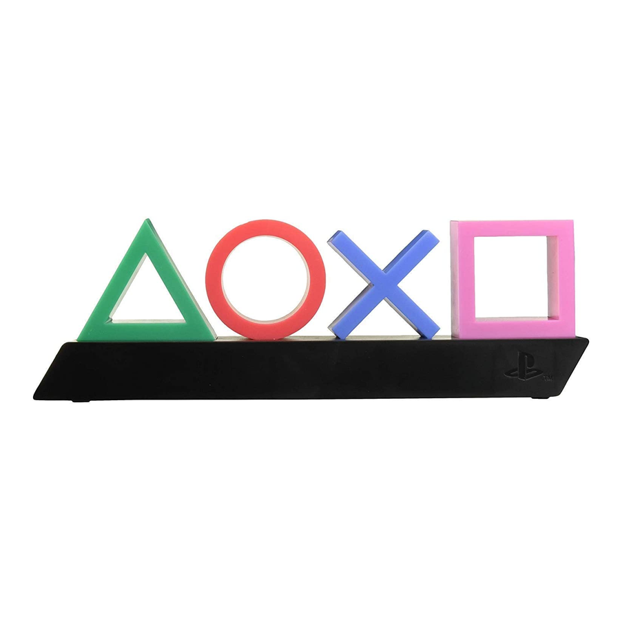 PLAYSTATION Lampada USB simboli PlayStation
