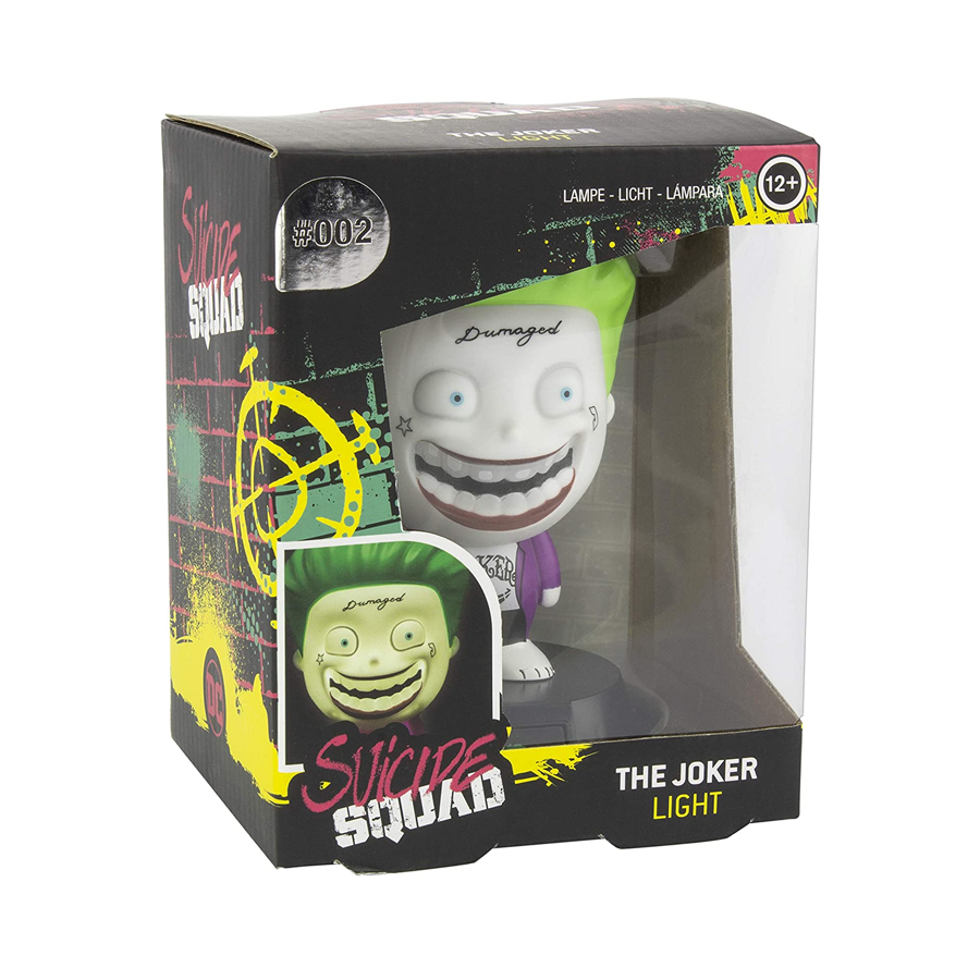 SUICIDE SQUAD ICONS THE JOKER LAMPADA 3D