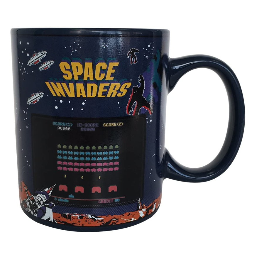 SPACE INVADERS Tazza termosensibile (cambia con il calore)