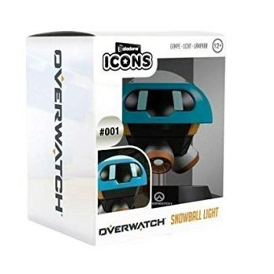 OVERWATCH SNOWBALL ICONS LAMPADA 3D